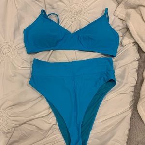 WORN ONCE, Aerie high waisted cheeky bikini